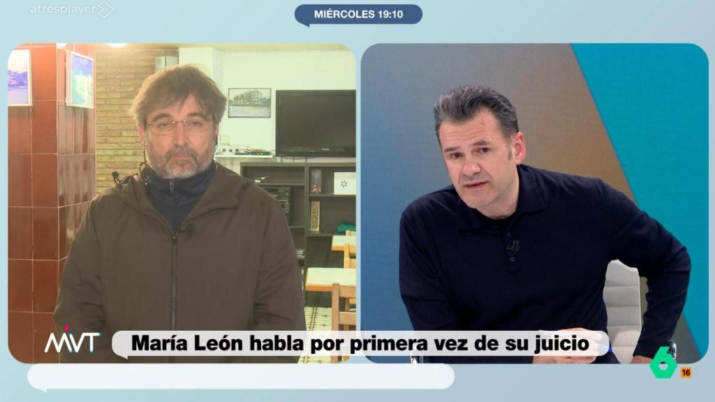 Jordi Évole e Iñaki López en 'Más Vale Tarde'.