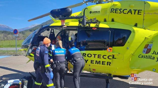 Los servicios de emergencia y la Policía Local rescatan a dos personas en Ávila