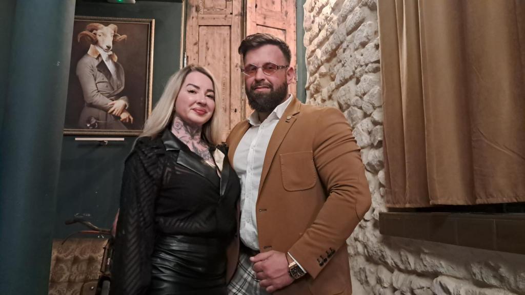 Los gestores de Utopía, Miranda Farrell y Alain Fernández.