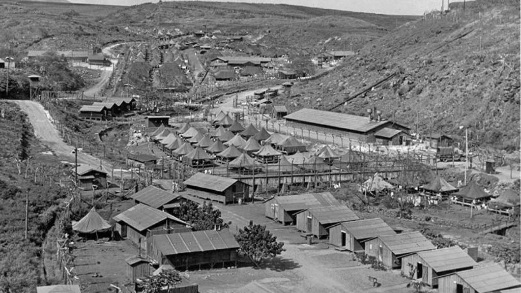 Vista panorámica de Honouliuli, 1940.