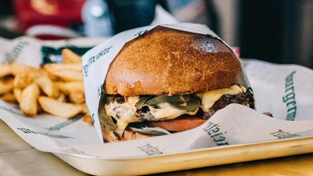 Hamburguesa de Burgermeister.