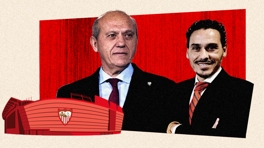 José María del Nido Benavente y José María del Nido Carrasco, en un fotomontaje