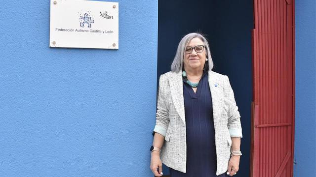 Carmen Calvo, presidenta de la Federación de Autismo en Castilla y León