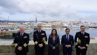 Sinatura protocolo Abrir Ferrol ao Mar AJEMA Ministerio de Defensa