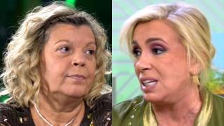 Carmen Borrego y Terelu Campos, en un fotomontaje