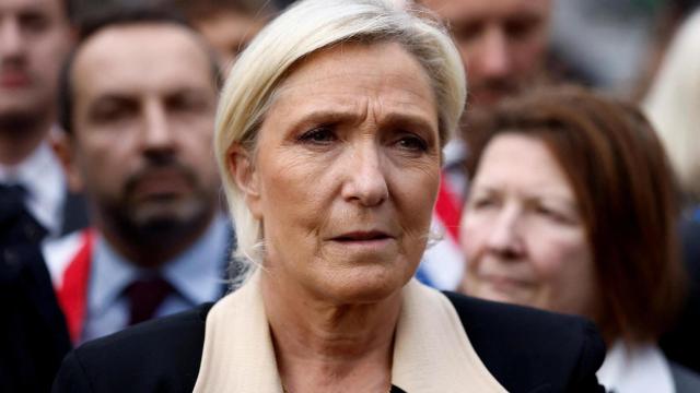 La líder de extrema derecha francesa Marine Le Pen, en una imagen de archivo.