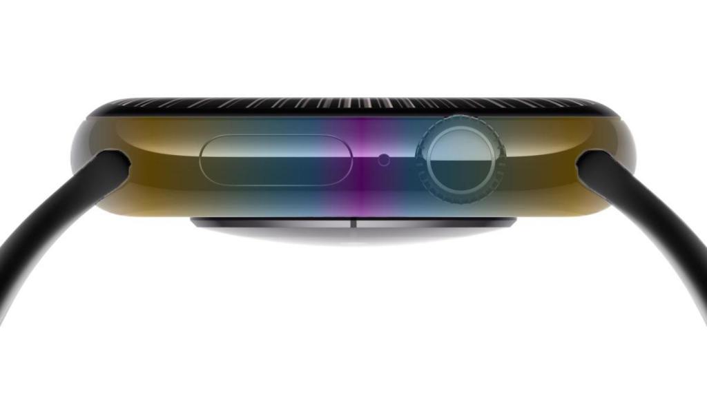 Apple Watch Series 10 con una modificación artística en su chasis.