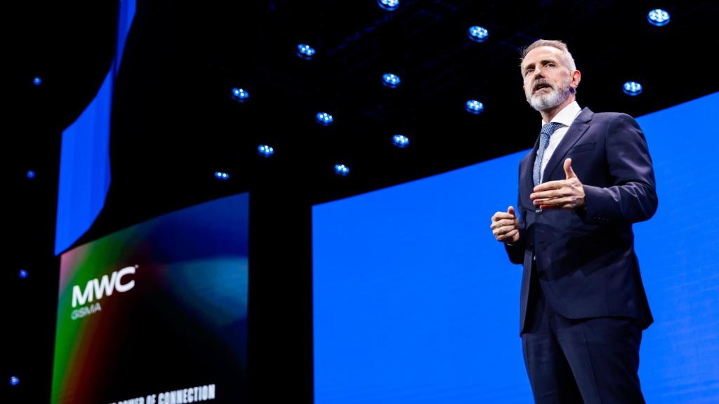 Marc Murtra, presidente ejecutivo de Telefónica, en el MWC 2025.