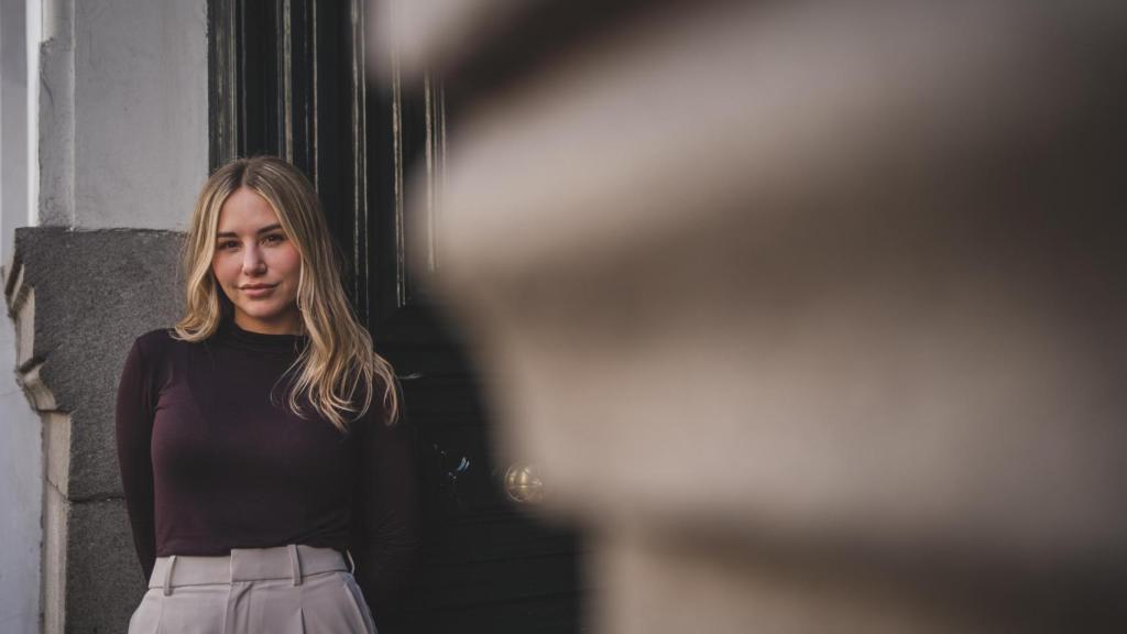 Noelia Núñez, en los alrededores de Génova el día de la entrevista.