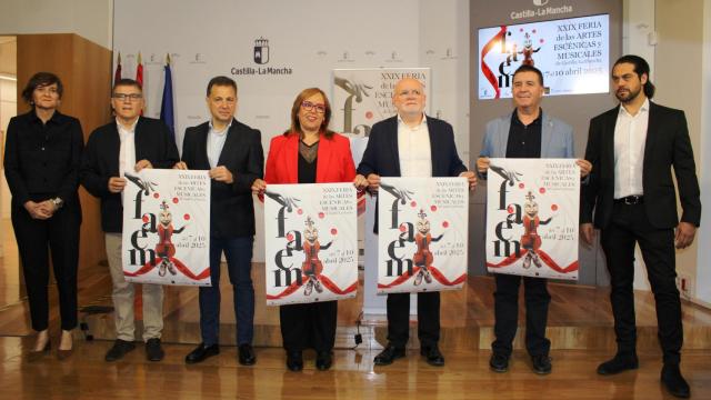 Presentación de la Feria de Artes Escénicas de Castilla-La Mancha que se celebrará en Albacete