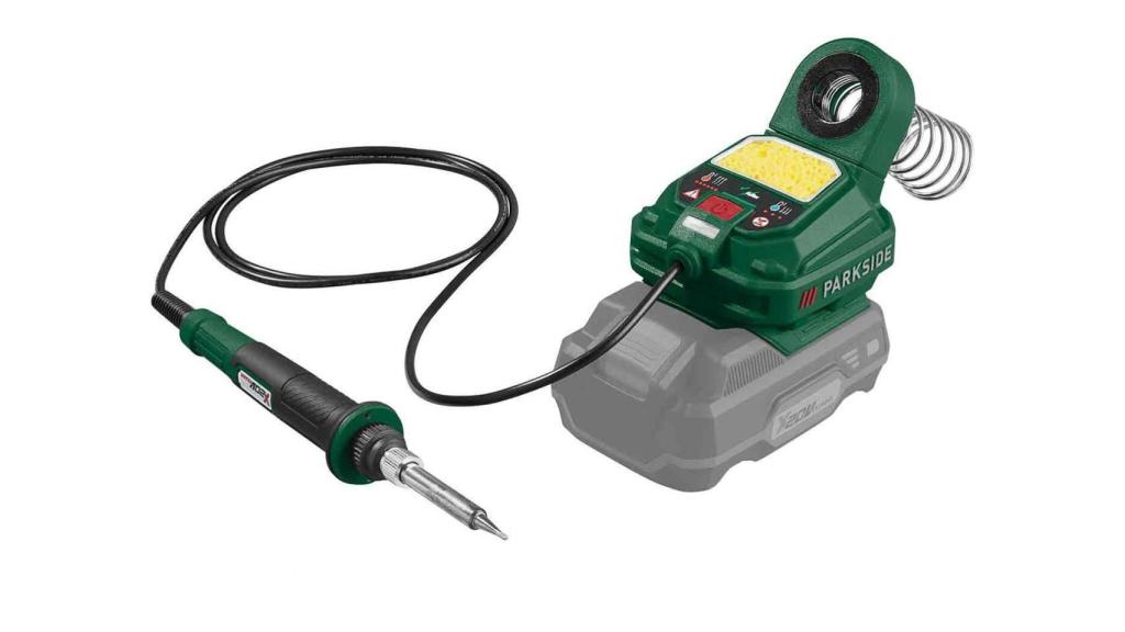 Estación de soldadura de Lidl.