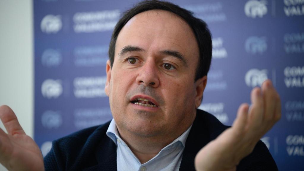 El secretario general del PPCV. Kike Taberner