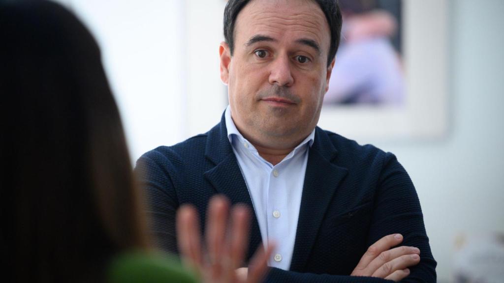 Juanfran Pérez Llorca, en Les Corts. Kike Taberner