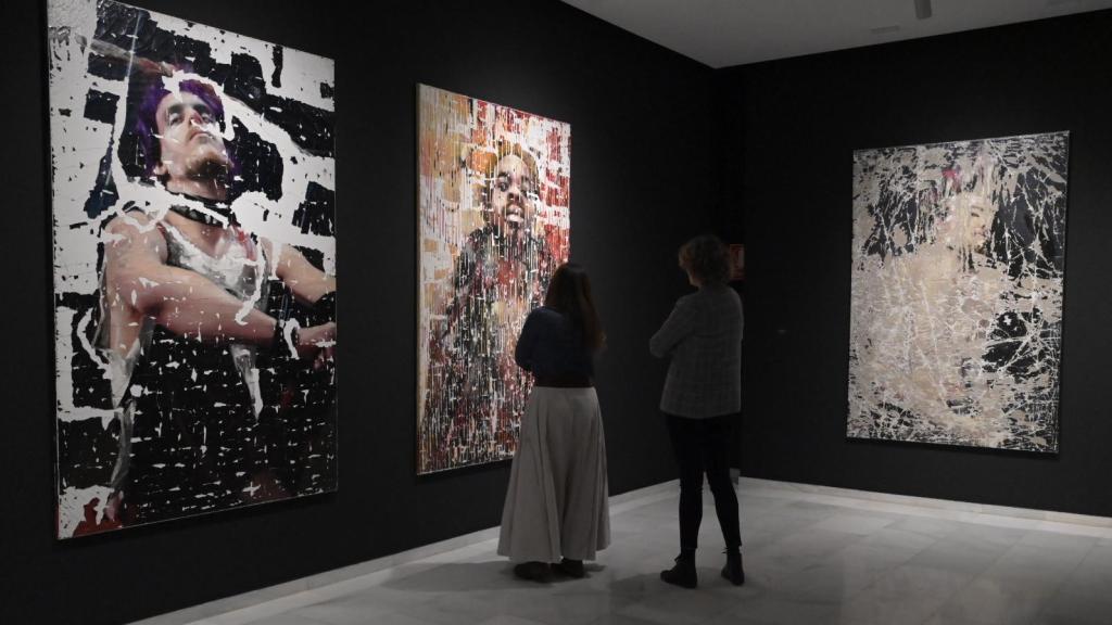 Exposición 'Lita Cabellut. Vida desgarrando Arte'. Fundación Bancaja.