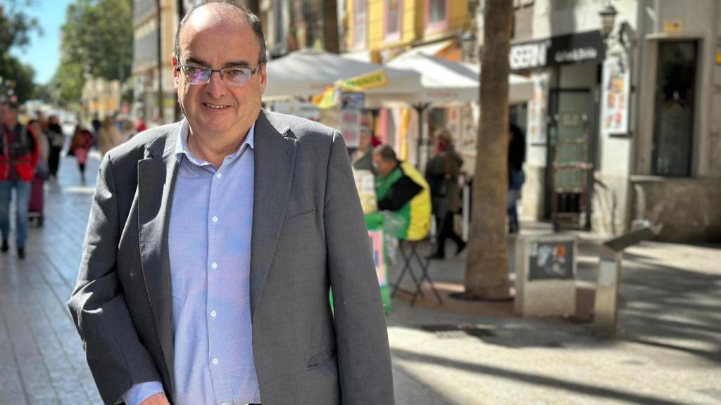 Francisco López Aguado, director de Inserta Empleo en Andalucía, en el centro de Málaga.