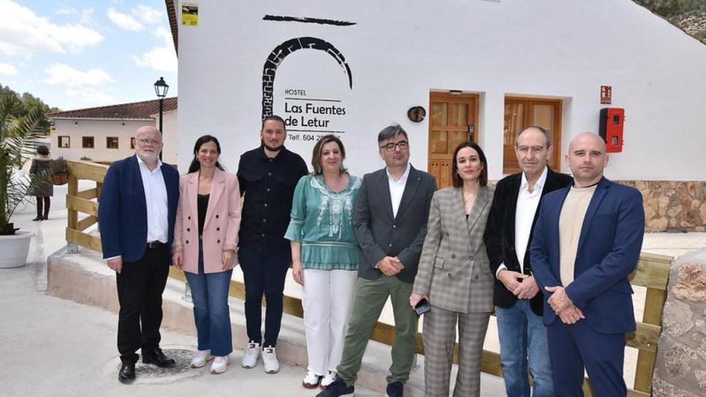 Inauguración del camping 'Las Fuentes' en Letur.