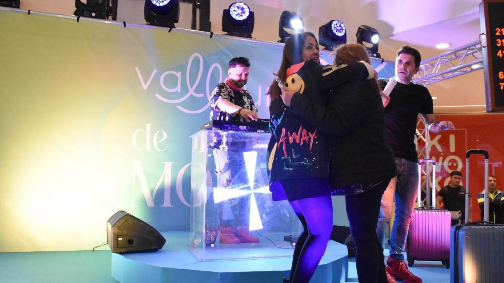 Una de las premiadas.