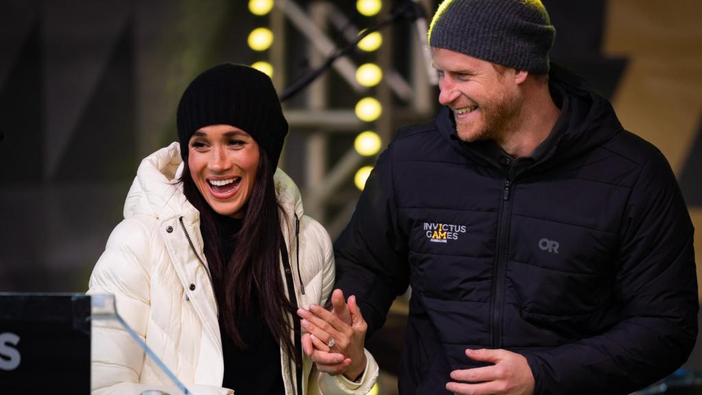 Meghan y Harry, en los Invitus Games en Canadá el pasado febrero.