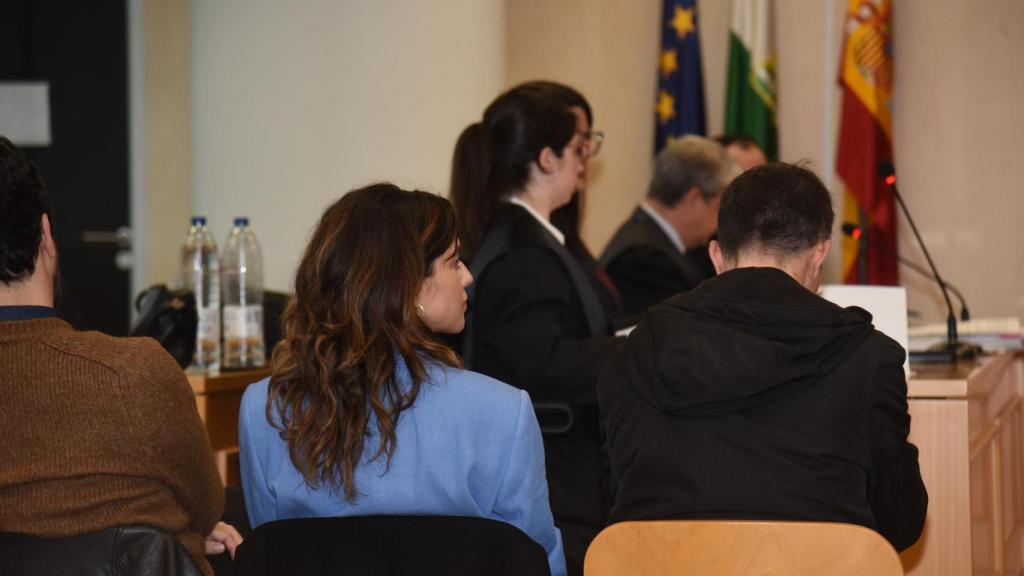 María León, durante el juicio en Sevilla el pasado febrero.