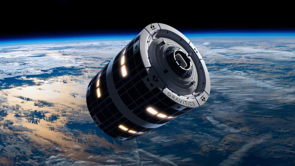 Recreación de un módulo StarMax en el espacio