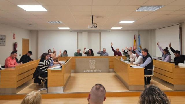 Pleno del Concello de Teo.