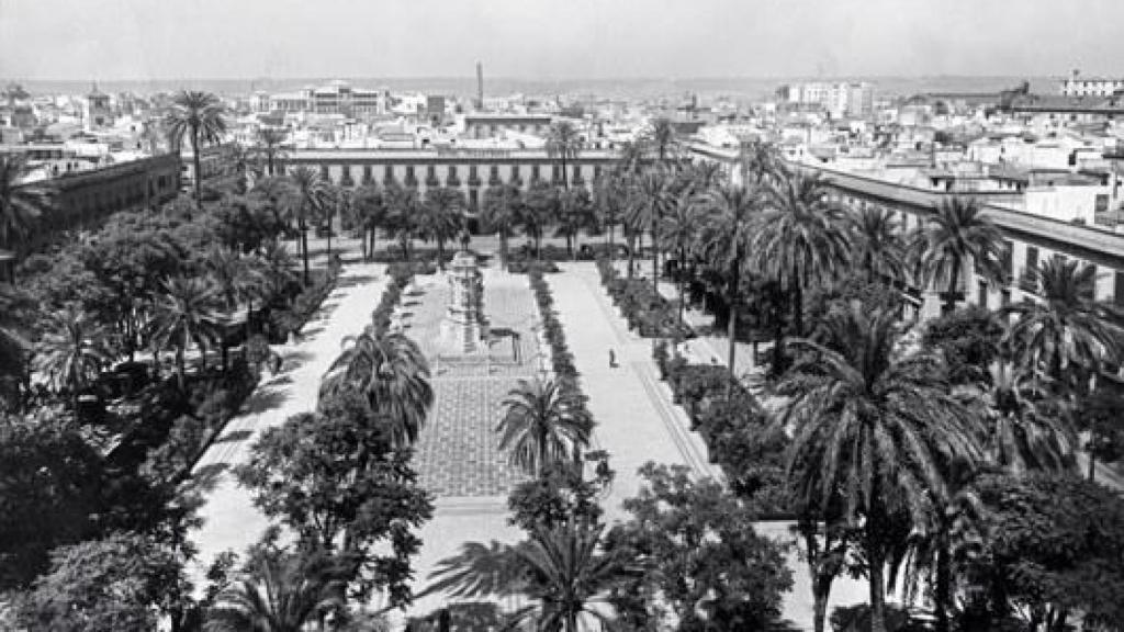 La Plaza Nueva en 1948.