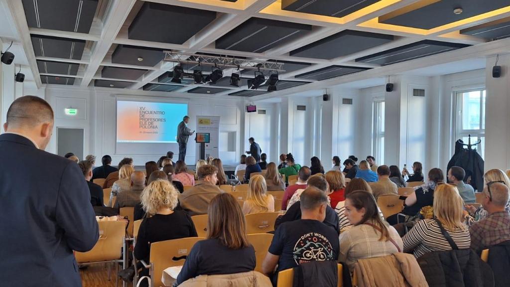 XV Encuentro de ELE, en la sede del Instituto Cervantes de Varsovia, en Polonia