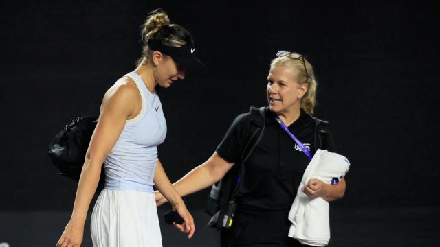 Paula Badosa se retira lesionada.