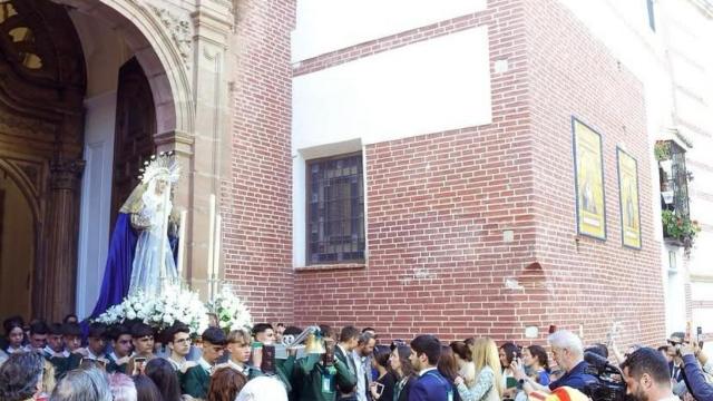 Una de las imágenes protagonistas de la magna infantil de Málaga.