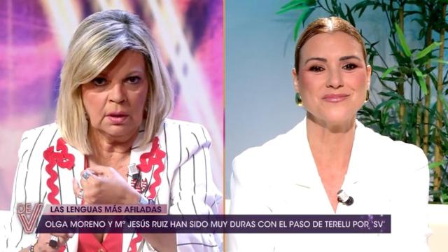 Terelu Campos y María Jesús Ruiz en 'De viernes'.