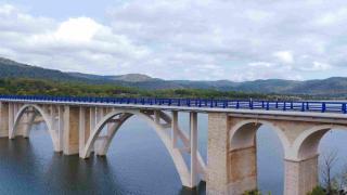 Imagen actual del embalse de Entrepeñas.