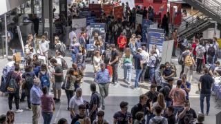 Foto de archivo de un foro de empleo. Miguel Lorenzo