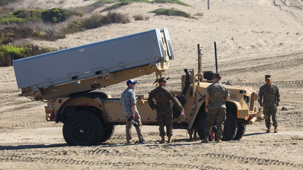 Todoterreno ROGUE-Fire durante unas maniobras