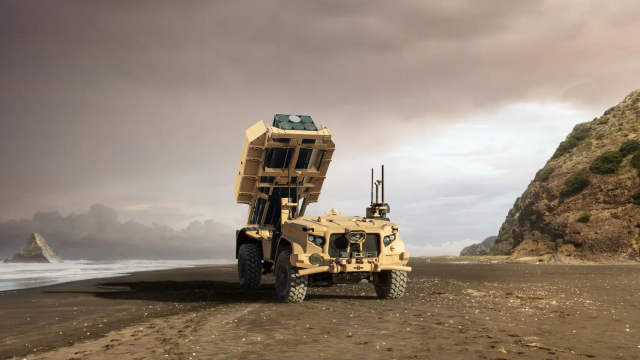 UGV con lanzacohetes