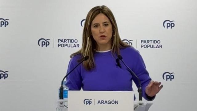 Dívar, en la sede el PP-Aragón.