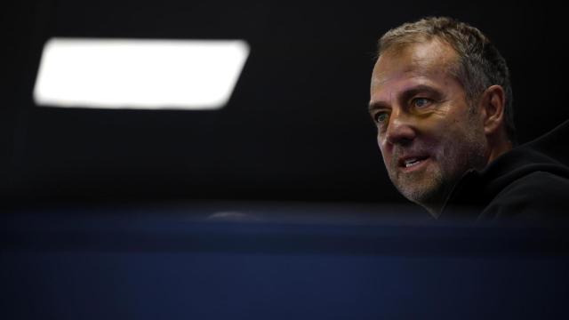 Flick, durante una rueda de prensa.