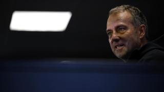 Flick, durante una rueda de prensa.