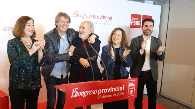 Carlos Martínez y la presidenta del Congreso de los Diputados, Francina Armengo, asisten al XV Congreso Provincial del Partido Socialista de Zamora donde Antidio Fagúndez renueva su cargo