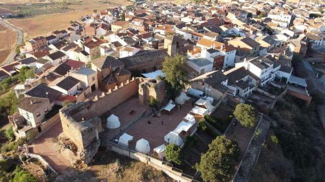 Imagen aérea de Albadalejo.