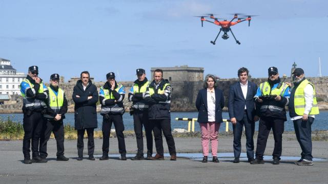 El Puerto de A Coruña usará drones para mejorar la seguridad en el segundo trimestre de 2025