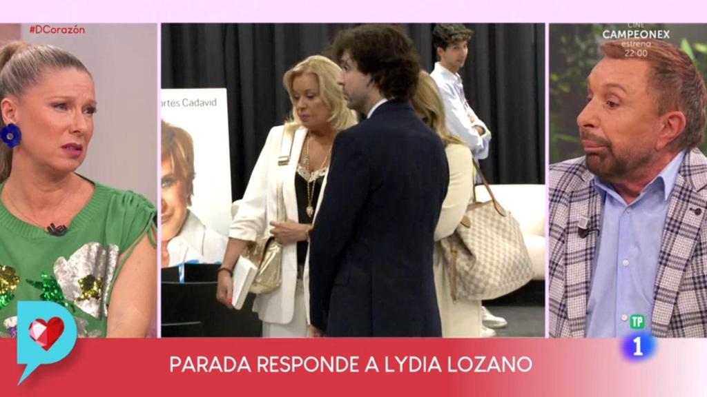 Anne Igartiburu y José Manuel Parada en 'D Corazón'.