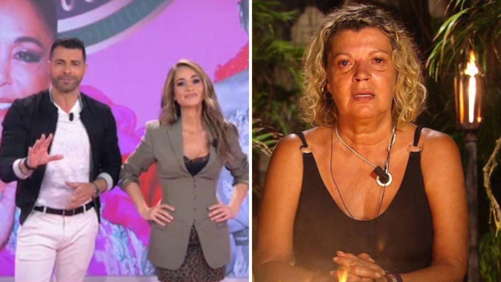 Antonio Santana, María Verdoy y Terelu Campos.