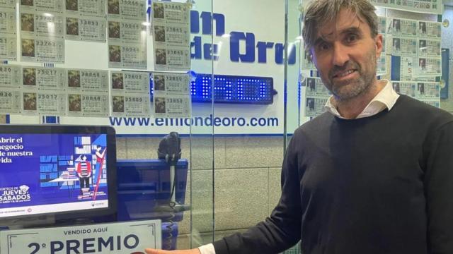El Filón de Oro de A Coruña reparte el segundo premio de la Lotería Nacional.