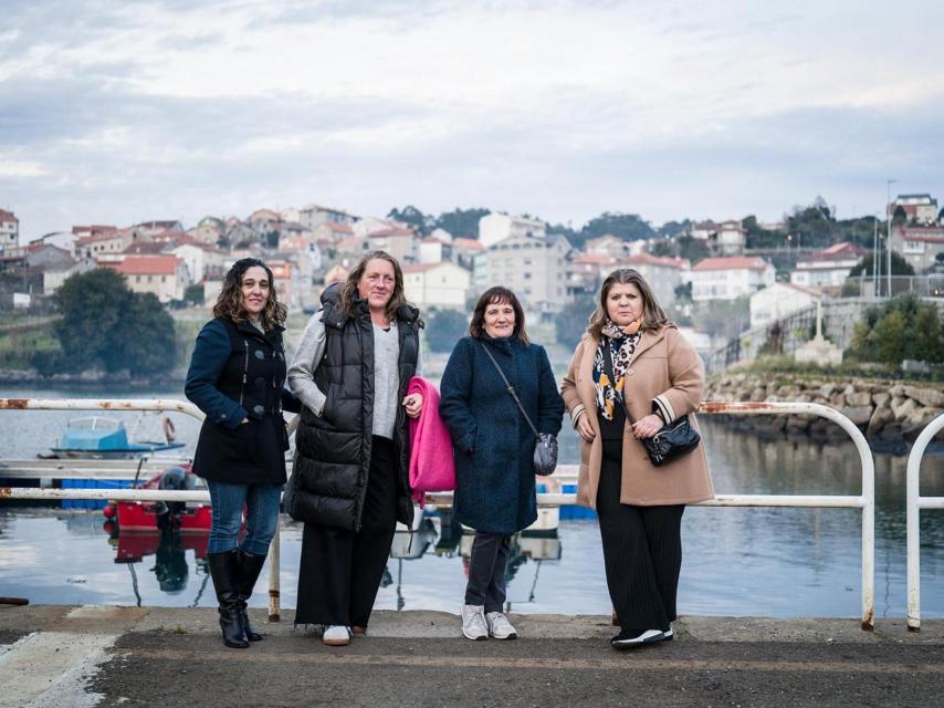 Nisi Otero, María del Carmen Vázquez, María del Carmen Cortegoso y María del Carmen Besada: Las Patronas Mayores de Galicia en la Lonja de Campelo. Fotografías realizada con Leica Q3 43.