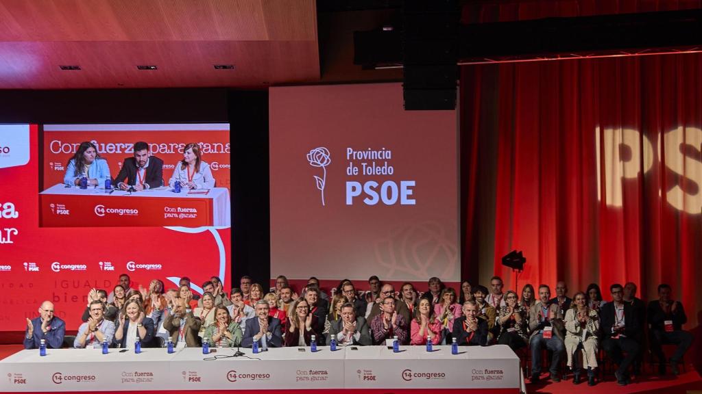 Imagen de la nueva Ejecutiva del PSOE de Toledo.
