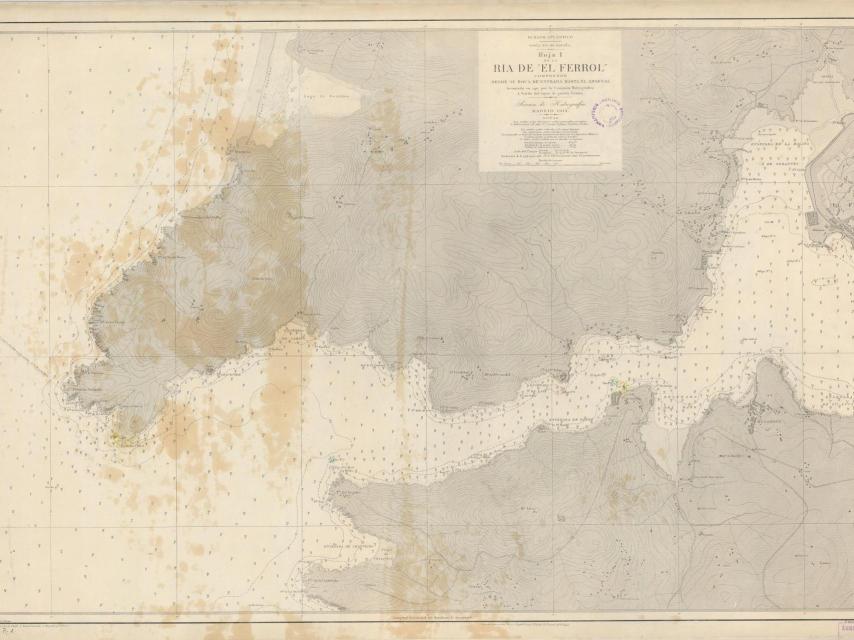 Carta náutica de la Ría de Ferrol. https://www.ign.es