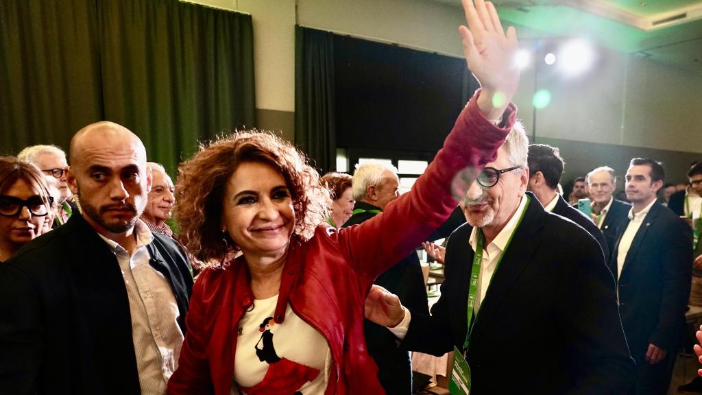 María Jesús Montero, en el Congreso Provincial del PSOE de Málaga.