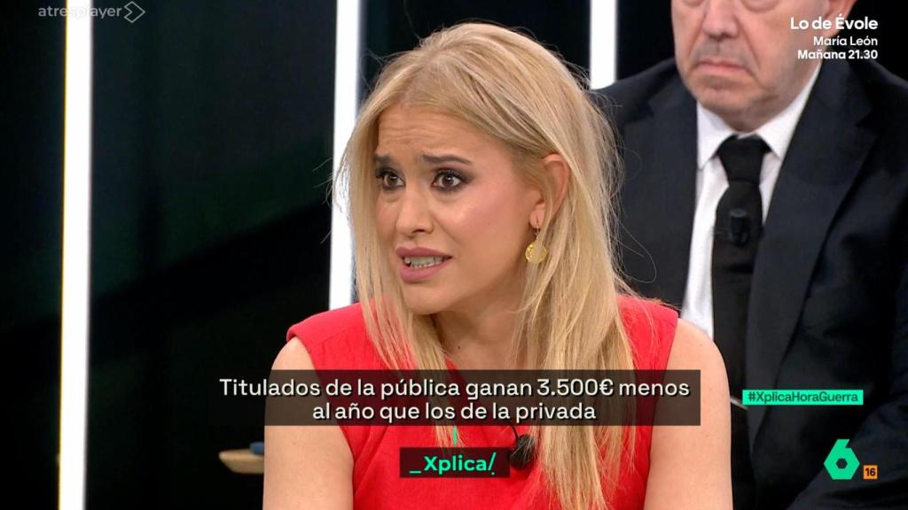 Afra Blanco en 'laSexta Xplica'.