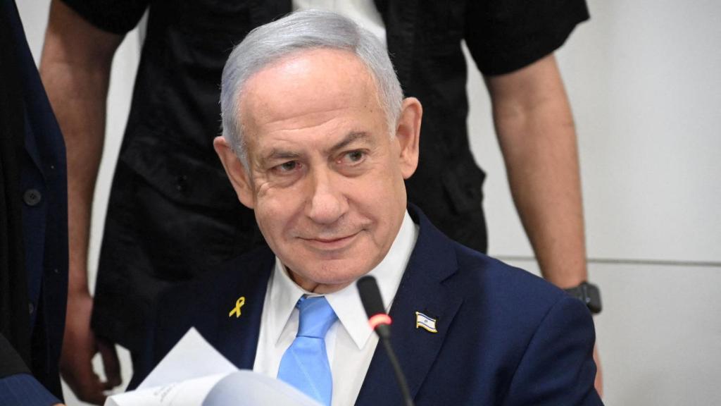 El primer ministro israelí, Benjamín Netanyahu