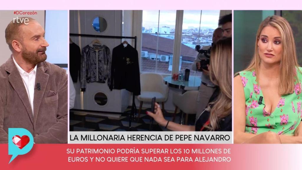 Euprepio Padula y Alba Carrillo en 'D Corazón'.